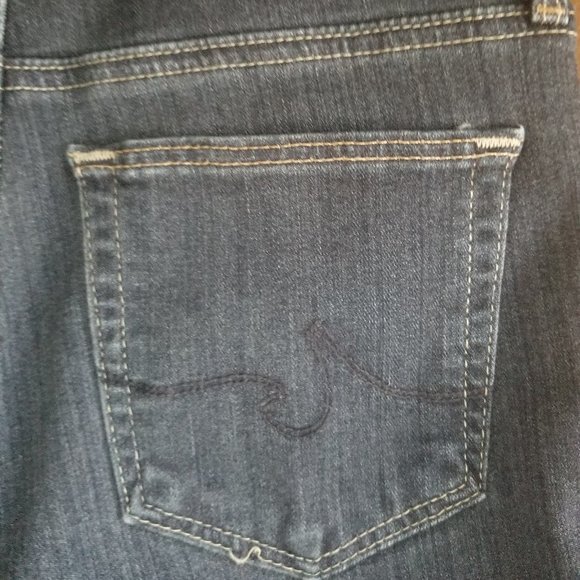 AG/Adriano Goldschmeid The Farrah High Rise Skinny Crop Jeans Size 25 EU… - Picture 9 of 10